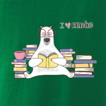 I love reading medvěd