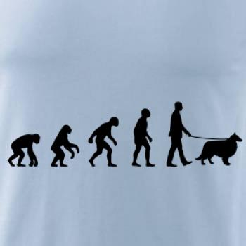 Evoluce pes Sheltie (muž-žena)