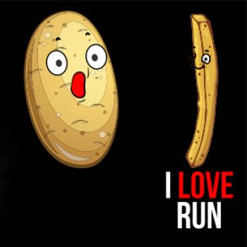 Brambory I love run Brambory I love run
