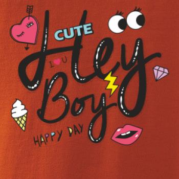 Hey boy - happy day