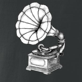 Gramofon kresba