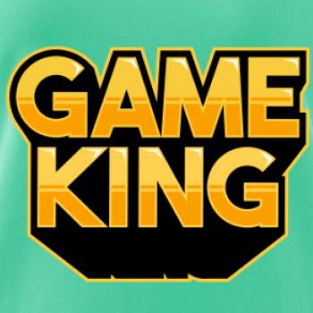 Game king - nápis velký
