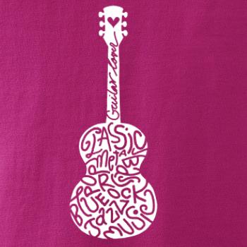 Kytara - názvy hudebních stylů