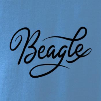 Beagle - nápis okrasný