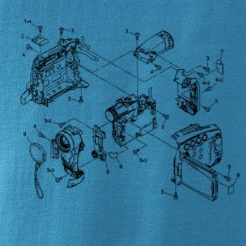 Nákres videokamera stará