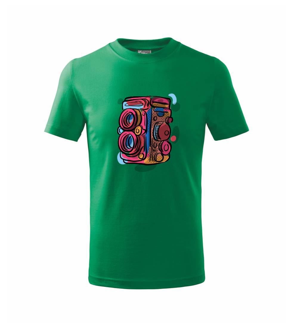 Foťák barevný - dvě čočky