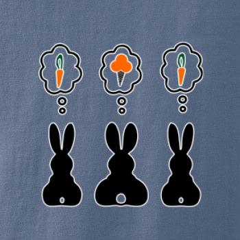 Králici přemýšlí, co by sežrali