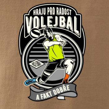 Hraju pro radost volejbal a fakt dobře Hraju pro radost volejbal a fakt dobře
