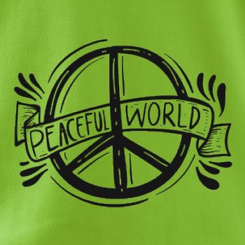 Peaceful world logo