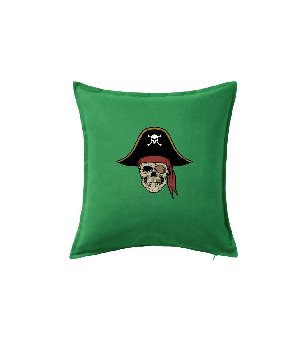 Pirátská lebka s kloboukem