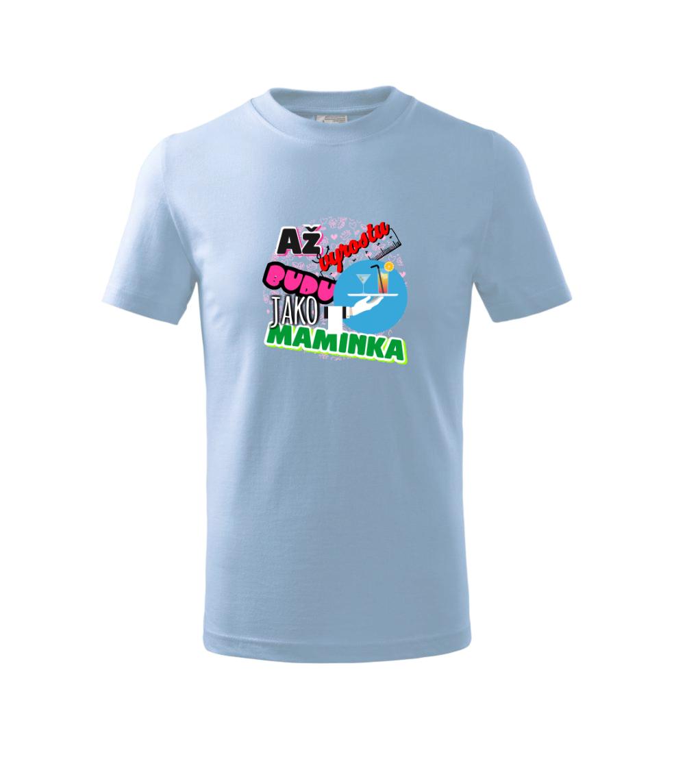 Až vyrostu budu jako maminka - servírka