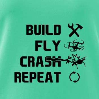 Dron Build fly crash repeat