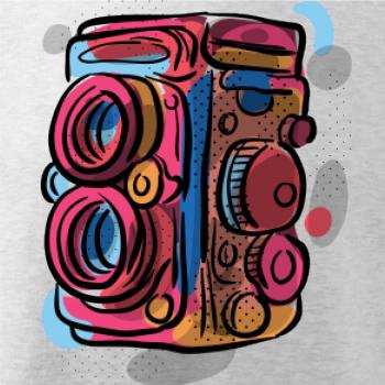 Foťák barevný - dvě čočky