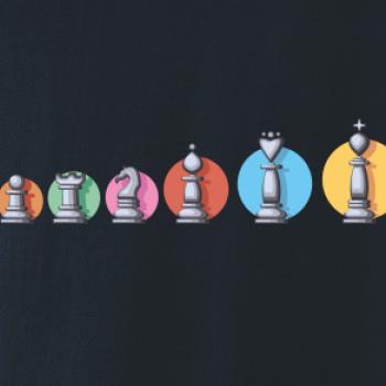 Šachy v řadě barevné