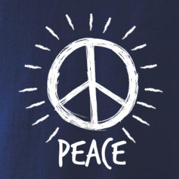 Peace symbol černobílý Peace symbol černobílý