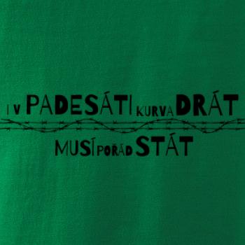 V padesati kurva drát musí pořád stát