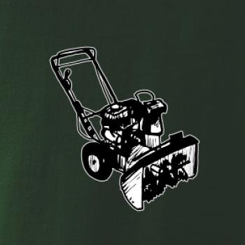 Sněhová fréza kresba