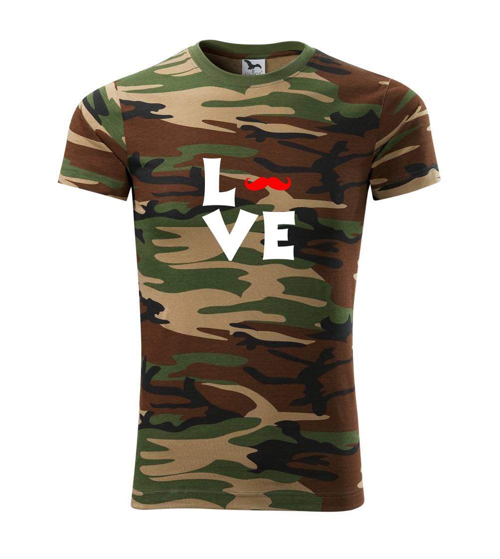 Love mustache - Army CAMOUFLAGE