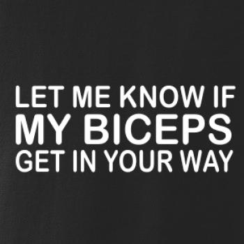 Biceps - svaly v cestě