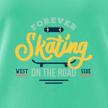 Forever skateing on the road