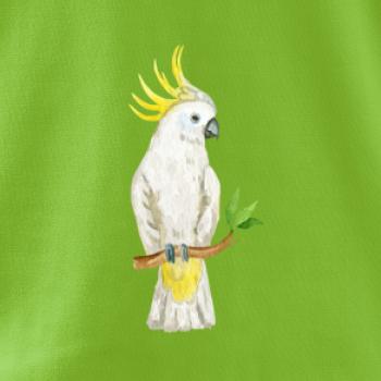 Papoušek Kakadu kreslený
