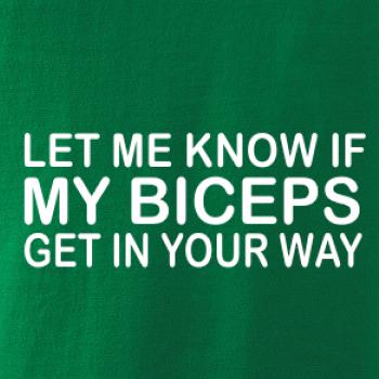 Biceps - svaly v cestě