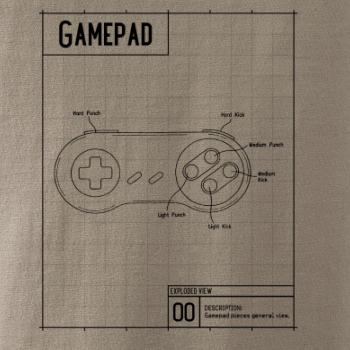 Nákres Gamepad jednoduchý