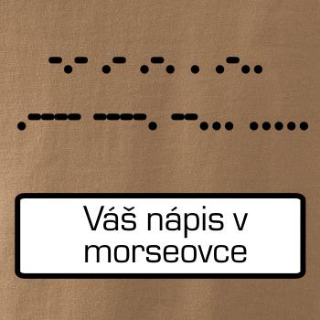 Morseovka - váš nápis