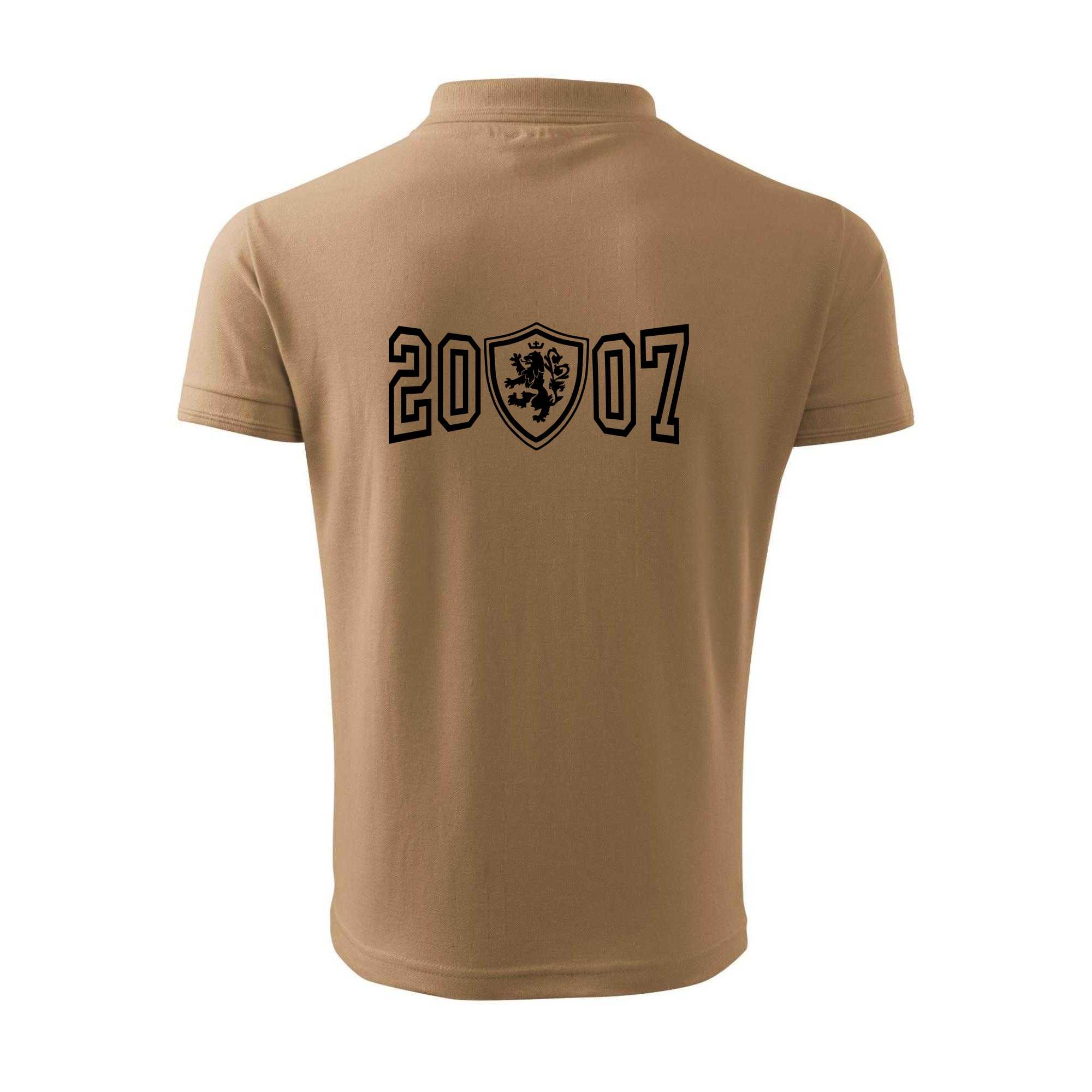 Narozeninový motiv - znak - 2007 - Polokošile pánská Pique Polo 203