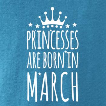 Princesses are born in March