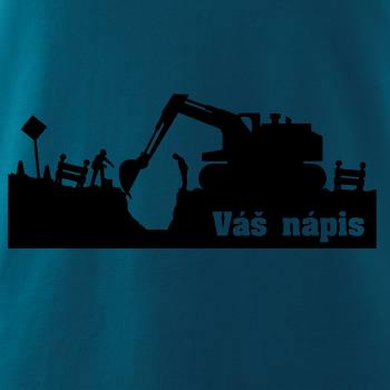 Zemní práce - silueta (váš text)