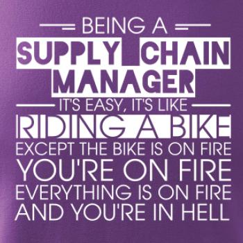 Being a supply chain manager - bike