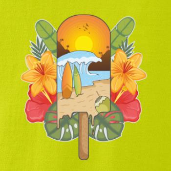 Léto, nanuk, moře, pláž