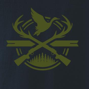 Lovec a kachny - zelený