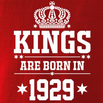 Kings are born in 1929