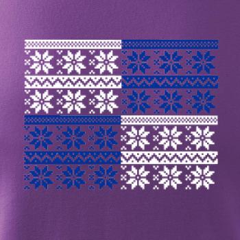 Vánoční vzor - šachovnice