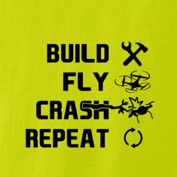Dron Build fly crash repeat