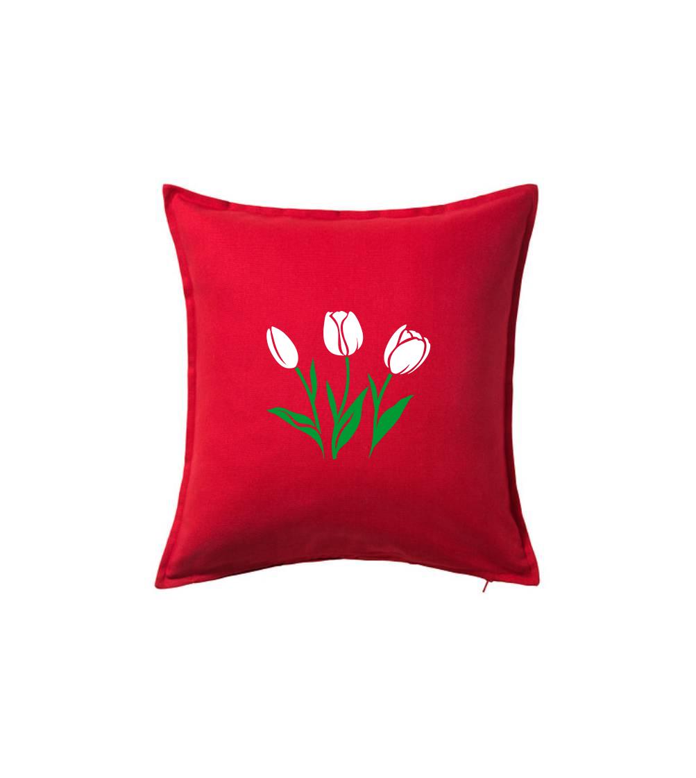 Tulipány - Polštář 50x50
