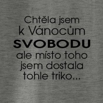 Chtěla jsem k Vánocům svobodu