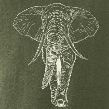 Slon v barvě slonové kosti