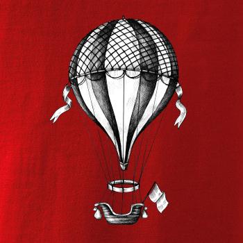 Horkovzdušný balón  kreslený Horkovzdušný balón  kreslený