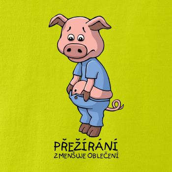 Přežírání zmenšuje oblečení (Hana-creative)