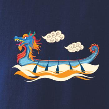 Dračí loď plameny