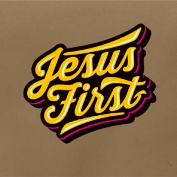 Jesus first žltý