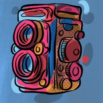 Foťák barevný - dvě čočky