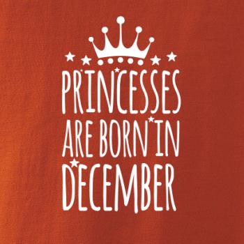 Princesses are born in December Princesses are born in December