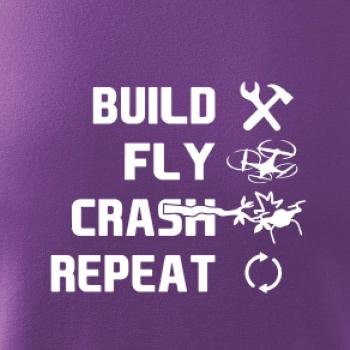 Dron Build fly crash repeat
