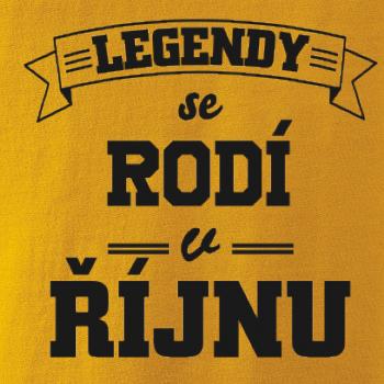 Legendy se rodí v říjnu