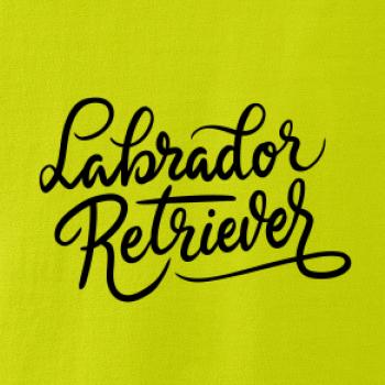 Labrador - nápis okrasný