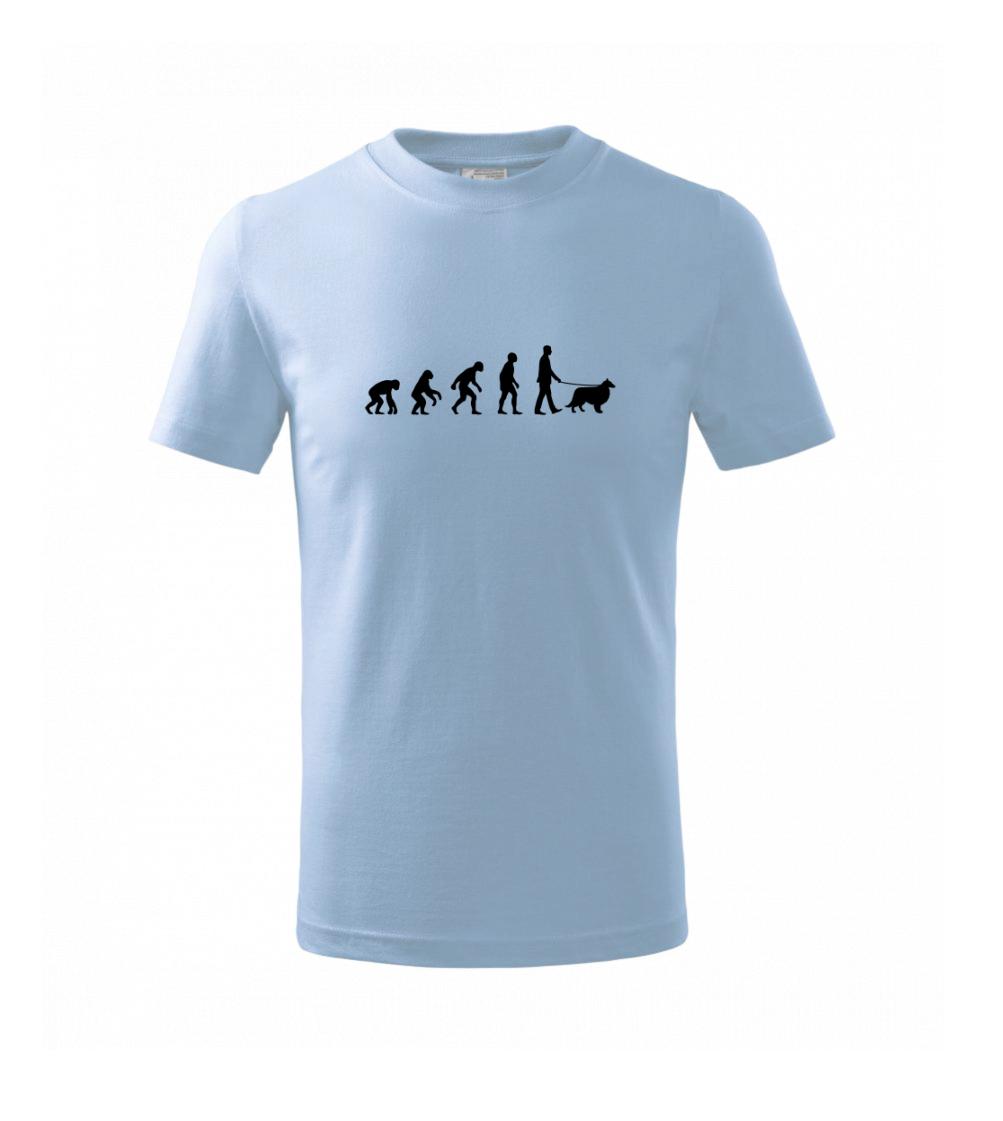 Evoluce pes Sheltie (muž-žena)